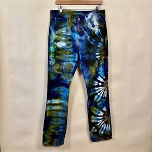 Banana Republic One of a Kind Tie Dyed Jeans
